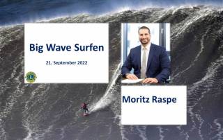 Vortrag Big Wave Surfen
