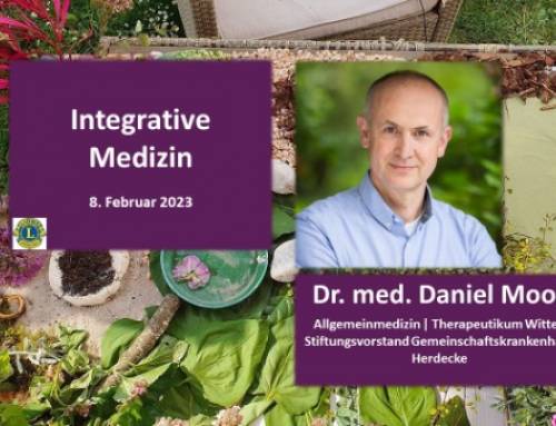 Vortrag vom 08.02.2023 über Integrative Medizin von Dr. Daniel Moos