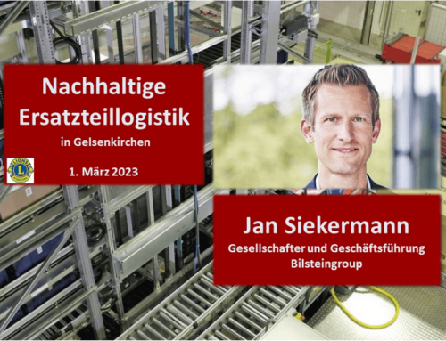 Nachhaltige Ersatzteillogistik: Ausflug zur Bilsteingroup mit Führung durch Jan Siekermann