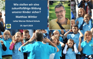Vortrag von Matthias Wittler über zukunftsfähige Bildung