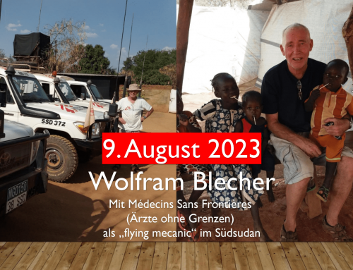 Ärzte ohne Grenzen – als „Flying mechanic“ im Südsudan